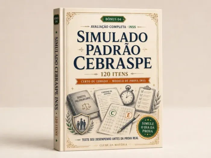 Simulado no padrão Cebraspe