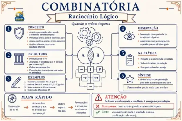 Página do material